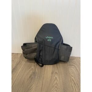 Aspen Horizon Back Brace Black Lumbar Support Adjustable Spinal Posture